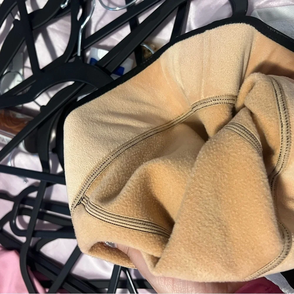5/$25 🎉 - Tan Fleece Tights Size M/L
